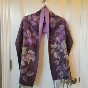 Cashmink by V. Fraas Fringed Scarf